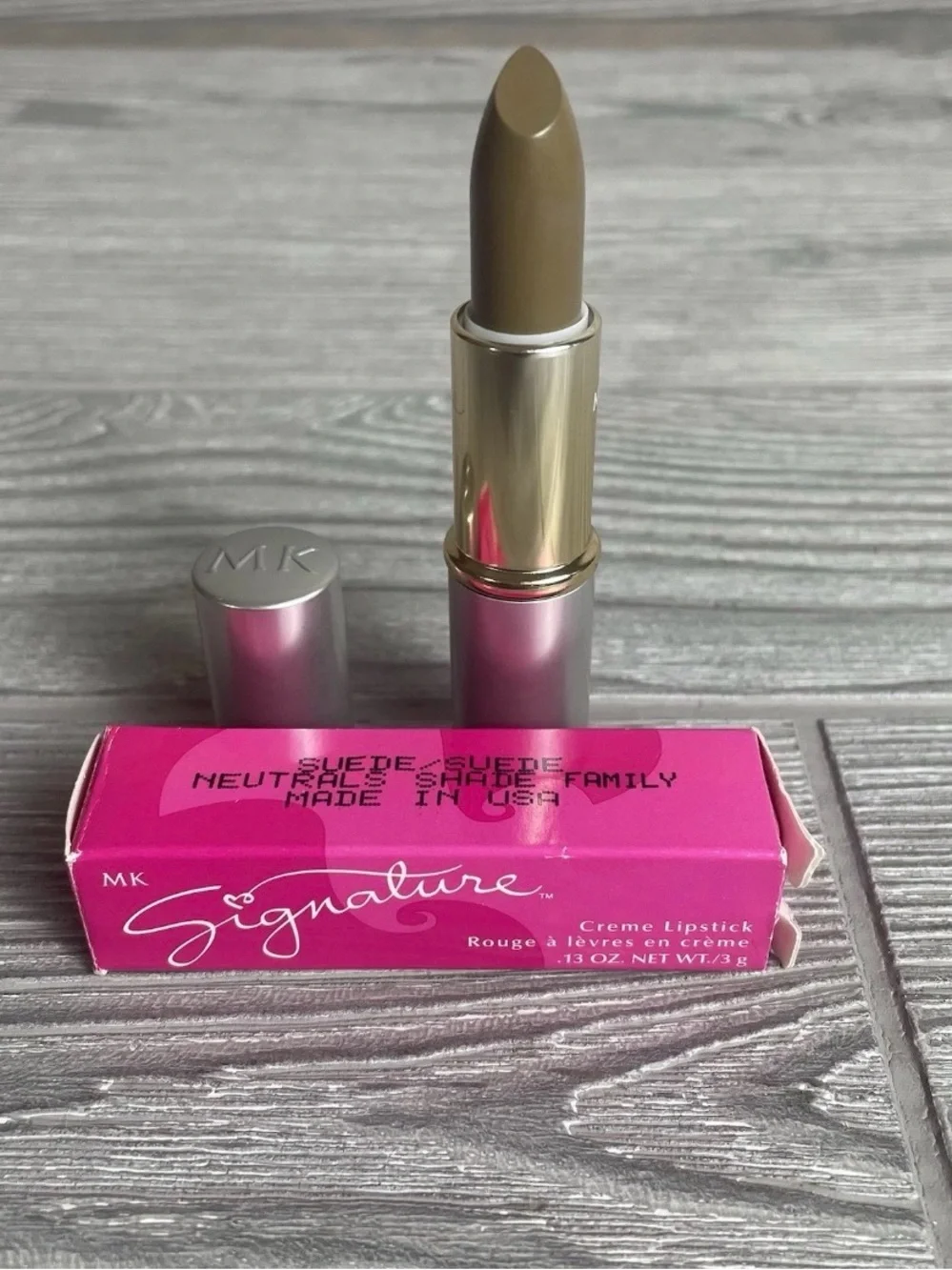 Mary Kay Signature‎ Creme Lipstick Suede Neutrals Shade 272900 NIB